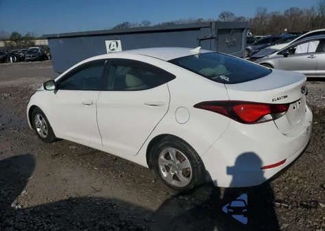 2014 Hyundai Elantra Se z USA, uszkodzony, nr VIN 5NPDH4AE8EH469147